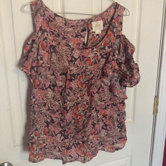 Maeve cold shoulder top sz M - Picture 1 of 7